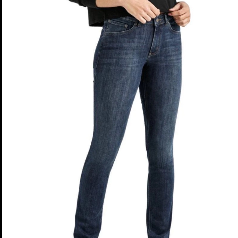 Athleta Women's Sculptek Skinny Jeans - Size 10, Regular, Dark Blue